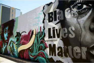 Actus artistiques-Des Graffitis pour supporter Black Lives Matter